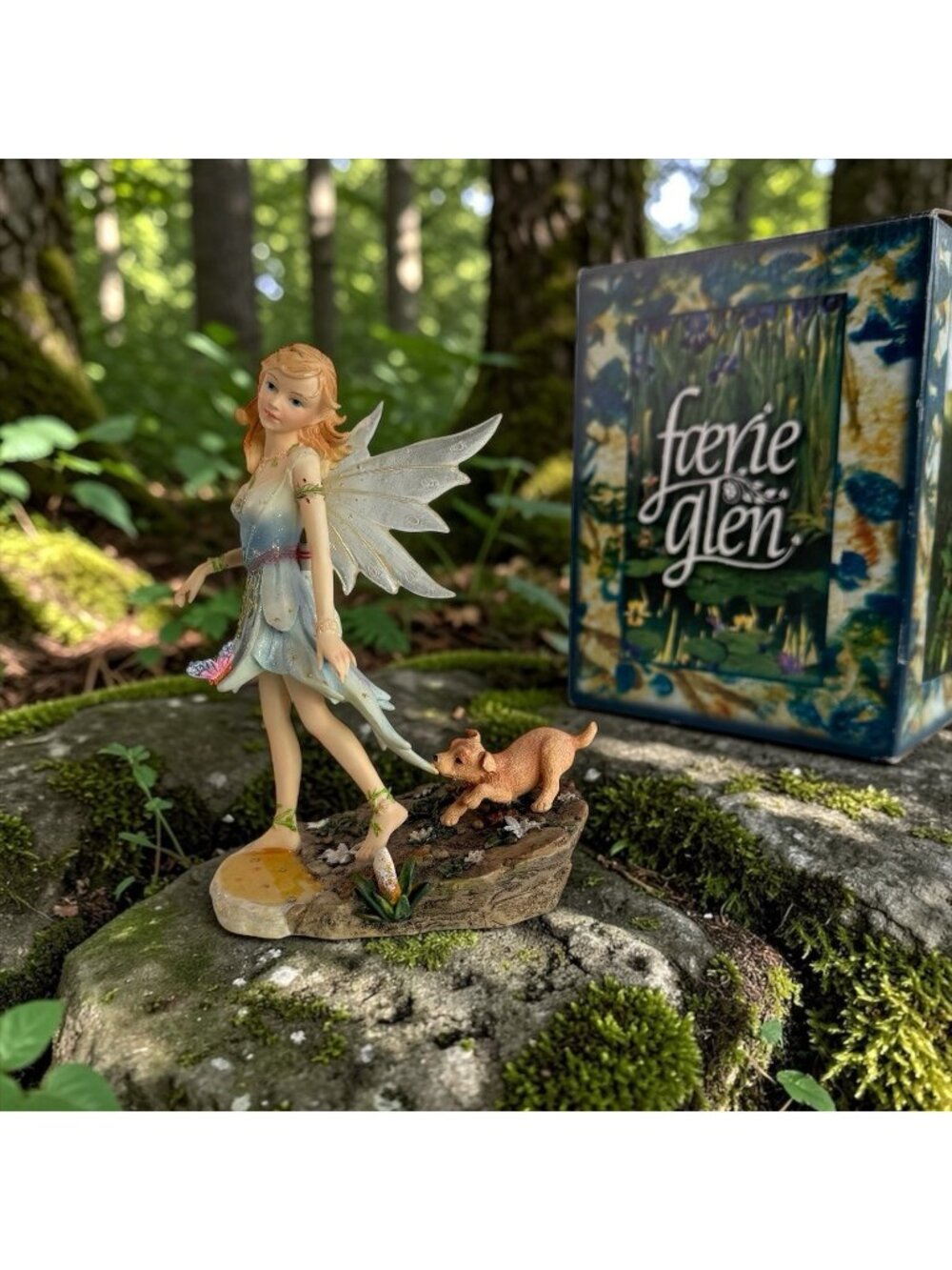 Faerie Glen SPARKLEDAX FG896 Fairy Figurine with Box 2007 Retired Munro